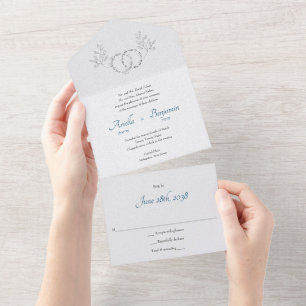 Todo En Uno Y mi amada invitación a una boda judía