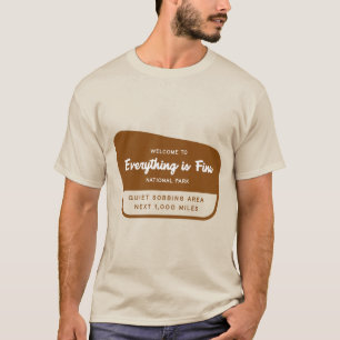 Todo es camiseta del Parque Nacional Fino