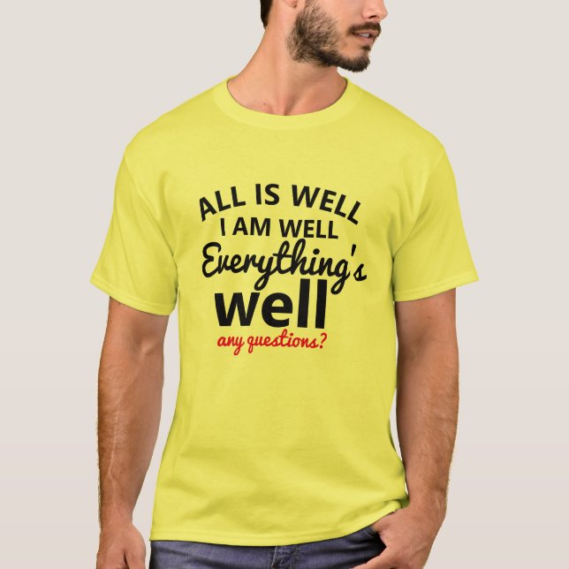 Todo es diseño Inspirador de camisetas muy positiv (Anverso)