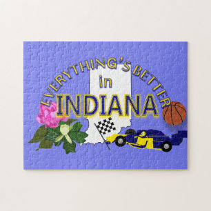 Todo es mejor en el rompecabezas de Indiana