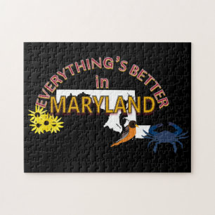 Todo es mejor en el rompecabezas de Maryland