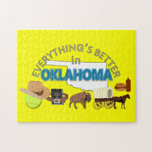 Todo es mejor en el rompecabezas de Oklahoma
