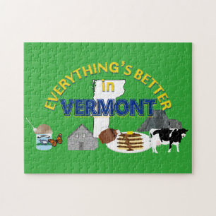 Todo es mejor en el rompecabezas de Vermont