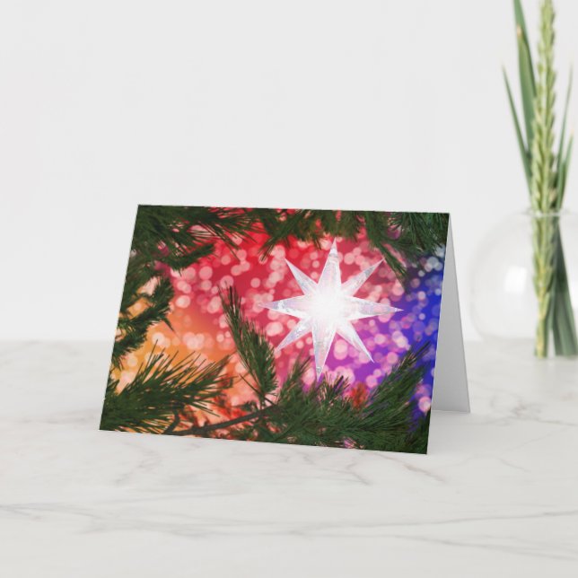 Todo es tarjeta de Navidades brillantes (Anverso)