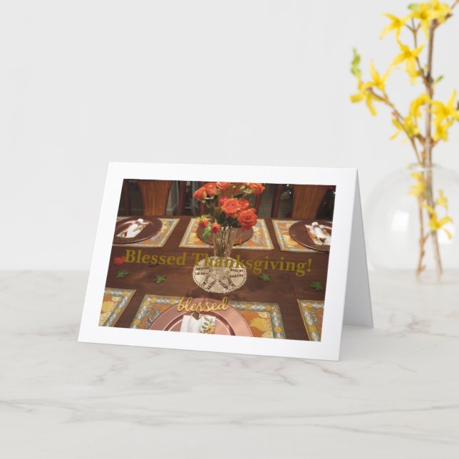 Todo es un regalo de Dios, tarjeta de Acción de Gr (flor amarilla)