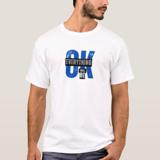 Todo está bien: camiseta oscura básica