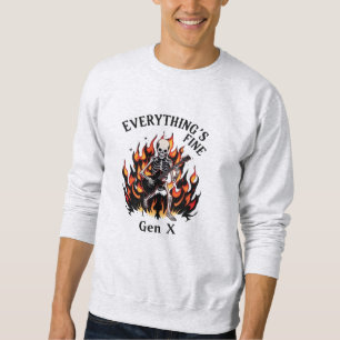 Todo está bien, general X, sudadera