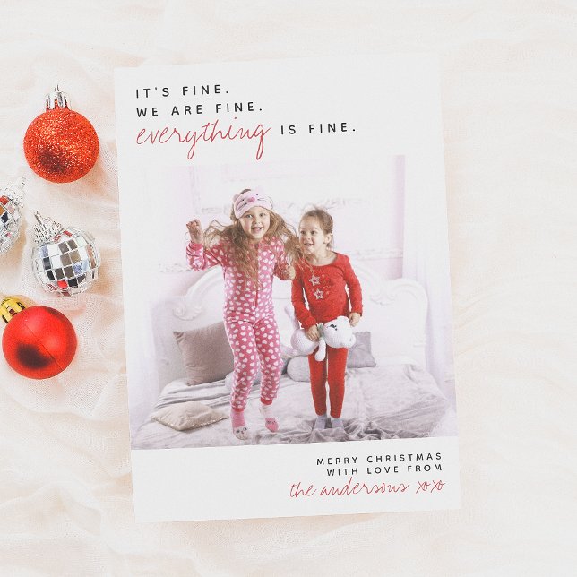 Todo está bien | Graciosa foto de Navidad de Merry (Subido por el creador)