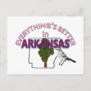 Todo está mejor en la postal de Arkansas