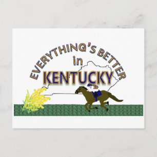 Todo está mejor en la postal de Kentucky