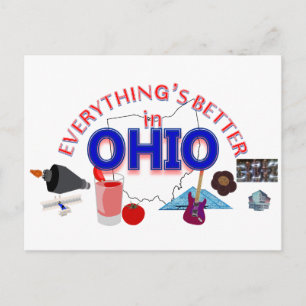 Todo está mejor en la postal de Ohio