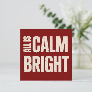 Todo está tranquilo, todo está brillante, Navidad 