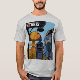 Todo estará bien camiseta gris