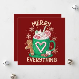 Todo Feliz Café con Leche de Jengibre Navidad