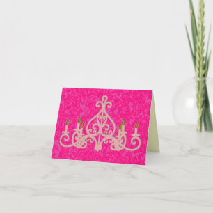 Todo Lámpara Rosa ~ Tarjeta / Invitaciones