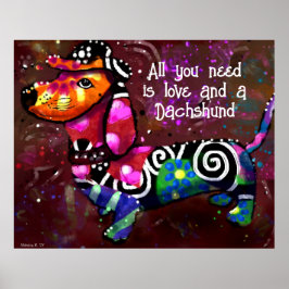 Todo lo que necesitas es amor y arte abstracto de 