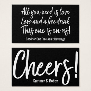 Todo lo que necesitas es amor y una bebida gratis,