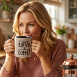 Todo lo que necesitas es amor y una buena taza de 