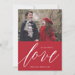 Todo lo que necesitas es la tarjeta de fotos navid