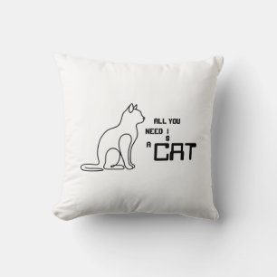 Todo lo que Necesitas es un Gato Almohada para Lan