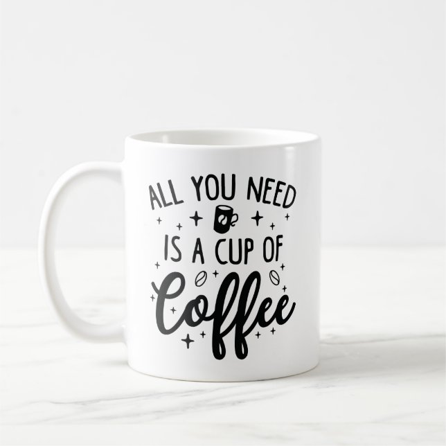 Todo lo que necesitas es una taza de café (Izquierda)