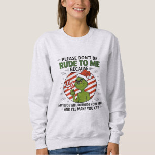 Todo lo que necesito es actitud Sudadera diverti