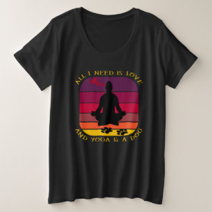 TODO LO QUE NECESITO ES AMOR, YOGA Y UN PERRO.