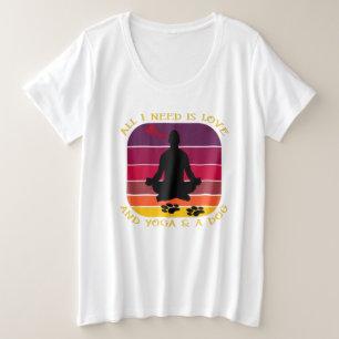 TODO LO QUE NECESITO ES AMOR, YOGA Y UN PERRO.