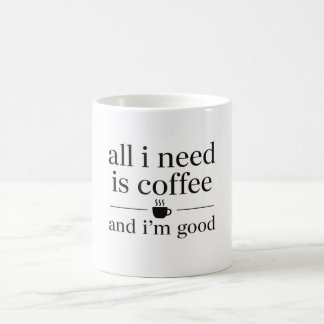 Todo lo que Necesito Es Taza de Café ☕ Amante del 