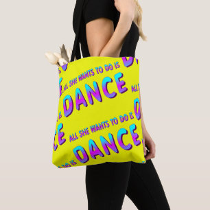 Todo lo que quiere hacer es bailar con una bolsa d