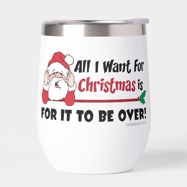 Todo lo que quiero de los Navidades Bah Humbug Fun (Izquierdo)