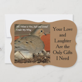 Todo lo que quiero es tu tarjeta de felicitación d