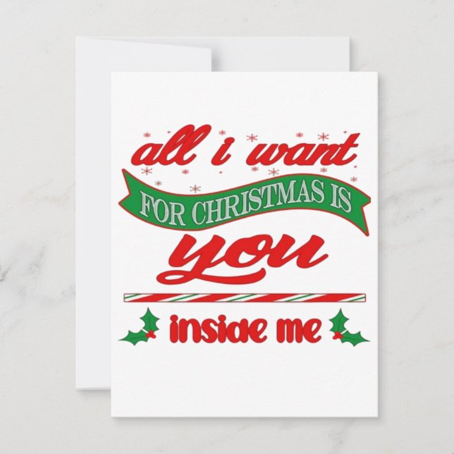 Todo lo que quiero para Navidad eres tú  (Anverso)