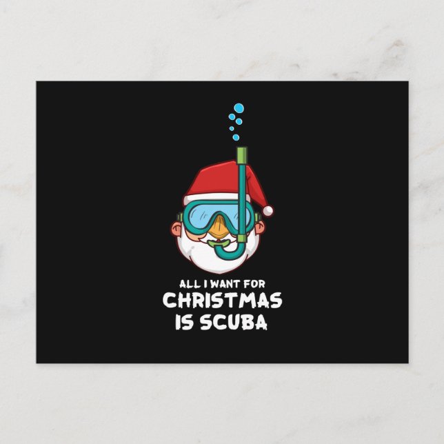 Todo lo que Quiero para Navidad es Buceo en Navida (Anverso)