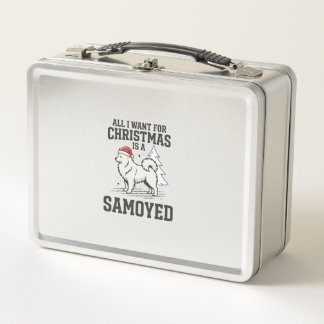 Todo lo que Quiero para Navidad Perro Samoyedo