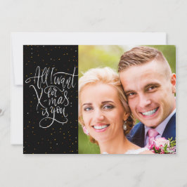 "Todo lo que quiero para X-mas es ti" | Tarjeta de