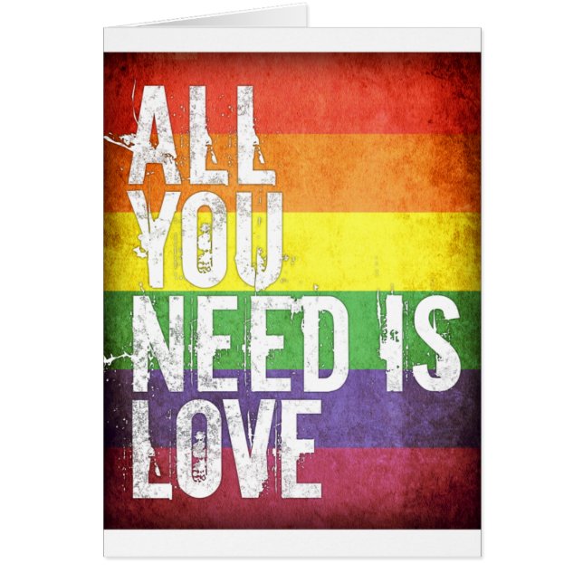 Todo lo que usted necesita es amor (el modelo del (Frente)