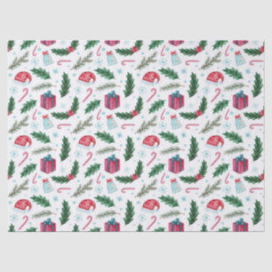 todo papel de papel de tejido de navidades