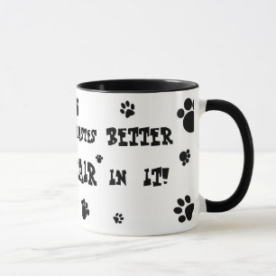 ¡todo prueba mejor con la taza del pelo del gato!