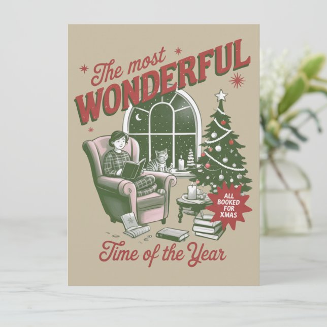 Todo reservado para el libro de Navidad El más mar (Anverso de pie)
