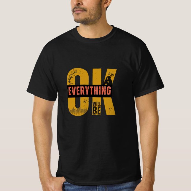 Todo saldrá bien con la camiseta (Anverso)
