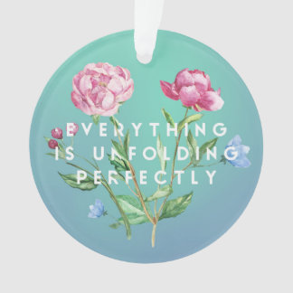 Todo se está desarrollando perfectamente Adorno de