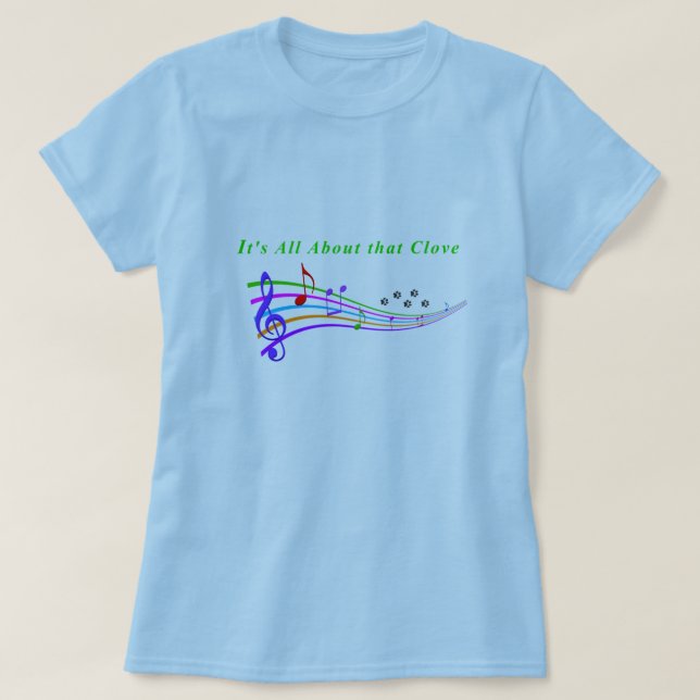 Todo se trata de la camiseta de Clove (Diseño del anverso)