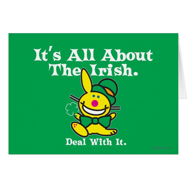 Todo se trata de los irlandeses (verde) (Anverso (Horizontal))