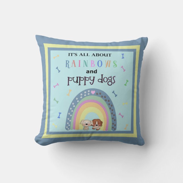 Todo sobre Arcoíris y Perritos Almohada (Anverso)