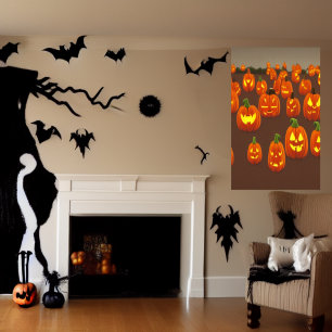 Todo sobre calabaza   Poster de arte de IA