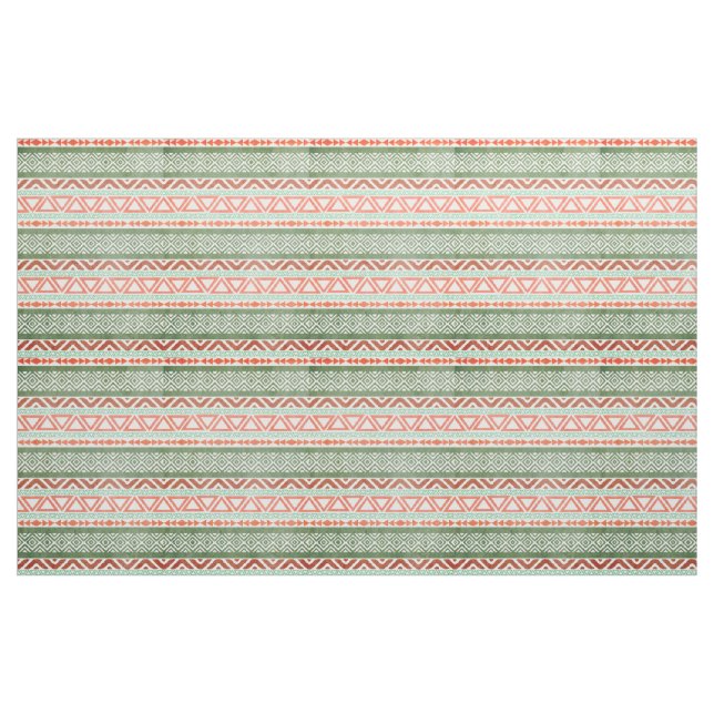 Todo sobre tela tribal geométrica azteca ("Cuarto gordo" (fat quarter))