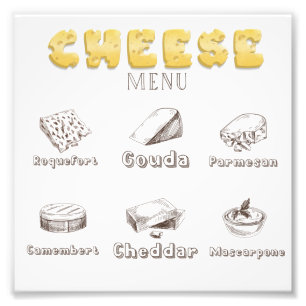 Todo sobre tipos de queso       MenúImprimir foto