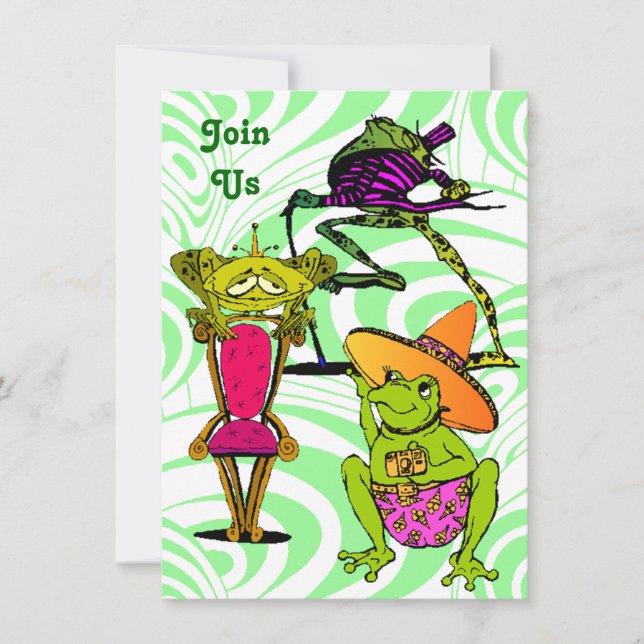 Todo tipo de invitaciones a una fiesta familiar de (Anverso)