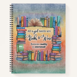 Todo Un Chica necesita un libro de libros y libros